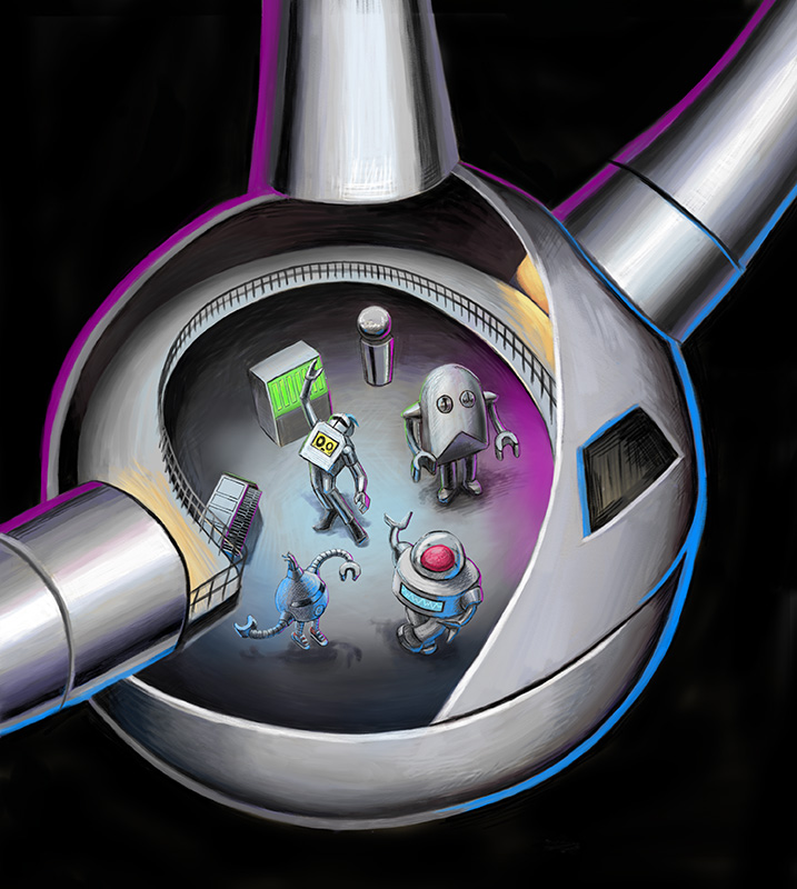 Pod Cutaway